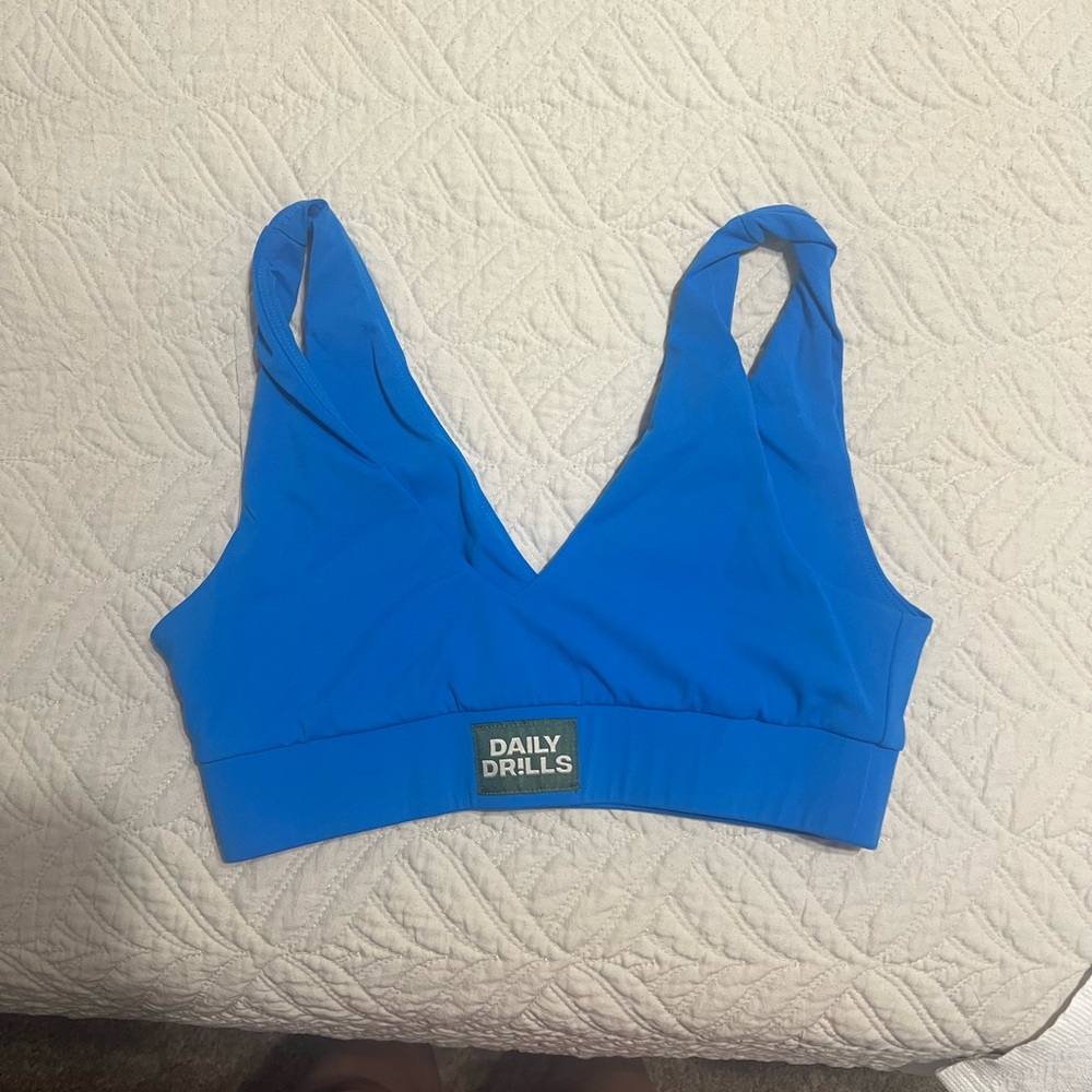 Daily Drills Blue Bra